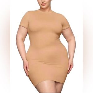 NWT Skims Swim Dress Ochre Color Size S